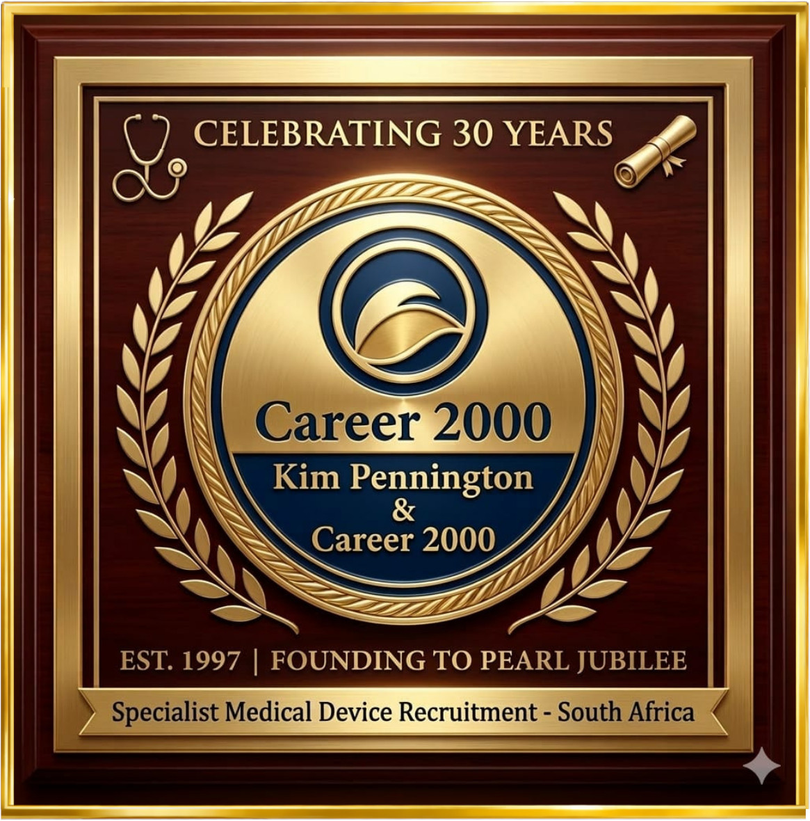 30 Years Anniversary Badge